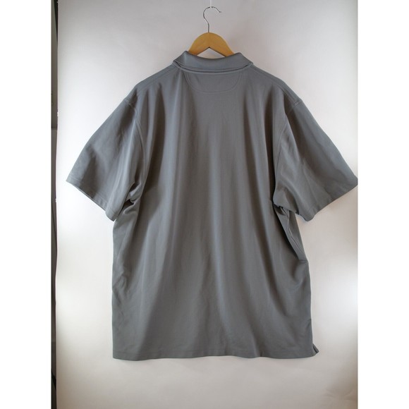 Under Armour Men's‎ Polo 2xl Gray Embroidered POLO Shirt Heatgear - Picture 7 of 8